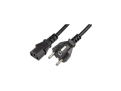Tycon Systems Power Cord-Euro-IEC C13 - Power Cord Euro Plug and IEC C13 (Standard) connector by TYCON SYSTEMS